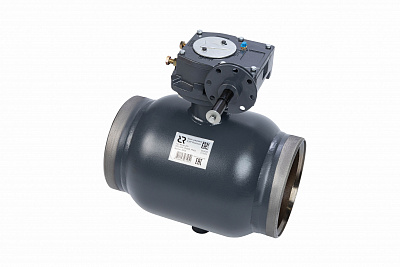 065N0171GR RJIP Premium Кран шаровой WW DN350 PN25 WG (приварной, с редуктором, С/П), Ридан