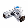 BV.462.040504 Кран-тройник сантехнический MVI 1/2"x3/4"x1/2" ВР-НР-НР