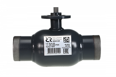 065N0167GR RJIP Premium Кран шаровой WW DN300 PN25 GF (приварной, под привод, С/П), Ридан