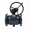 065N0251GR RJIP Premium Кран шаровой FF DN150 PN16 WG (фланцевый, с редуктором, С/П), Ридан
